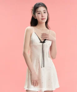 đầm ngủ họa tiết đơn giản phụ 2